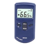 Hiraith Detector de Humedad Pantalla LCD de Alta Precisión Probador de Humedad Ajustable de Densidad para Paredes de Madera, Medidor de 2 en 1 Probador de para Mejoras en el Hogar