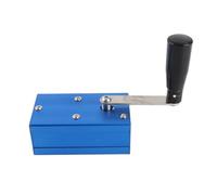 Hiraith Generador de Manivela Portátil, Fuente de Energía Recargable, Caja de Aleación de Aluminio, Cargador de Teléfono de Emergencia con Luz COB, para Trabajo de Campo, Entrenamiento