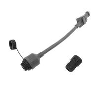 Hiraith IP68 IMPRESIÓN del Agua SPX Male a RJ45 Adaptador, 22aWg Pure Cobre para Enrutador Satelital, Extensión Ethernet de Alta Velocidad de 1200Mbps con Kit de Resistencia a la