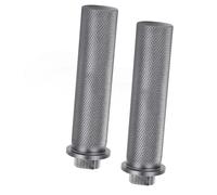 Hiraith Juego de Topes de Abrazadera para Orificios de Mesa de Aleación de Aluminio, Tope de Ranura para Carpintería de 20 Mm, Alta Resistencia, Acabado Anodizado, Kit de 2 Piezas, con