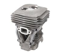 Hiraith Kit Cilindro Motosierra para Husqvarna 450 | Diámetro del pistón de 44 mm, cromado, aluminio duradero, fácil instalación.