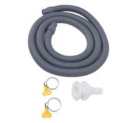 Hiraith Kit de Bomba de Sentina Marina de 750gph con Manguera y Válvula de Control de 0.75 "x6.56 Pies, de Drenaje EVA+PE de Servicio Pesado, Incluye 2 Abrazaderas de Acero Inoxidable,