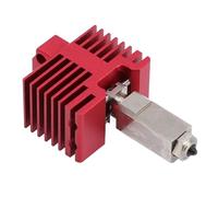 Hiraith Kit de Hotend de la Impresora 3D de 60W para con Boquillas de Intercambio Rápida de 0.4 Mm y 0.2 Mm, Pared Interna Suave RA0.4, Bloque de Calentamiento CUCRZR, Compatible con