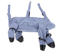 Hiraith Leggings de Botas para Perros, Pantalones para Perros Ajustables con Protectores de Pies, Material Blando, Prevenir Lluvia/Tierra, Apariencia Elegante, Tela de Oxford, para (SG)