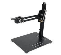 Hiraith Máquina de Prensa de Calor Vertical Profesional con Abrazaderas Ajustables de 17.2-19 Mm, Construcción de Acero Inoxidable para Piezas Impresas en 3D, Compatible con PLA/PETG/ABS