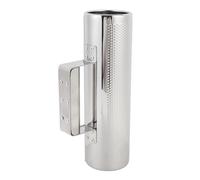 Hiraith Metal Guiro Shaker Sonido Fuerte y Brillante para Concierto de Banda de Jazz, Instrumento de Metal Guiro Agarre Cómodo para Todos los Jugadores, Instrumento Musical de Amplia Aplicación,