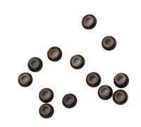 Hiraith Micro anillos de silicona precisos de 3 mm x 2 mm, herramienta para la extensión del cabello, duradero para todo el cabello, 1000 unidades negras para diferentes colores (marrón oscuro, marrón