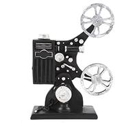 Hiraith Modelo de de Película Retro Hecho a Mano, Delicada Idea de Tributo a la Decoración del Hogar, Estatuilla de Goma Nostálgica para Exhibición de Sala de Estar, Escaparate de