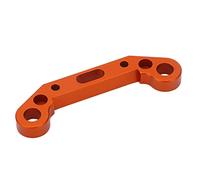 Hiraith Placa de Fijación de Brazo Oscilante Naranja de Aleación de Aluminio RC para Coche ZD Racing 1/7 EX-07 RC, Apariencia Duradera y Exquisita para un Rendimiento Suave, 1 Pieza