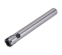 Hiraith Portabrocas de Pinza Portabrocas de Pinza ER Varilla Extensible Vástago Recto Acero de Aleación de Cromo Molibdeno de 150 Mm con Tuerca de Apriete Directo para Torno de Fr (C20)