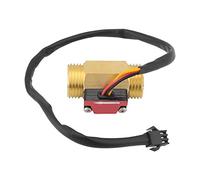 Hiraith Sensor de Caudal de Agua, Interruptor Magnético, Rosca G1/2 | Hecho de cobre duradero, rango de medición de 1-25 l/min, adecuado para calentadores de agua, purificadores y dispensadores.