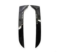 Hiram 1 par de alerón Lateral for Ventana Trasera de Coche, Divisor de Aire, Pegatina de plástico for VW Tiguan MK1 2007 2008 2009 2010 2011 2012-2016 Alerón Trasero (Size : Glossy Black)