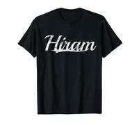 Hiram Retro Throwback Varsity Classic Vintage Graphic Camiseta
