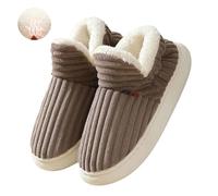 HIRHNDFK Pluffi Slipper Booties, Pluffi the Cozy Stylish Slipper, Cloud Slippers Unisex Winter Fur Fluffy Warm Comfy Slippers-Gray A||36-37