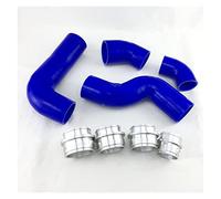 HIRNER Admisión Tubo para VW para Golf Mk5 Mkv Fsi 2,0 T GT I (4 Uds) Kit De Manguera De Tubo De Intercooler Turbo De Silicona Rojo Azul Negro (Color : K8-73 Blue)