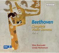 Kurosaki, Hiro Nicholson, Linda - Beethoven: Integral De Sonatas Para Violin, Vol. 4 / Kurosaki, Nicholson