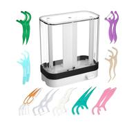 HIROJOY Dispensador de púas de hilo dental, dispensador de hilo dental para plackers, palillos de hilo dental Oral B Glide, alcance de deslizamiento para durar más allá de los palillos de hilo dental