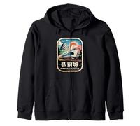 Hirosaki Castle Japón Retro Tren Vintage Kanji Souvenir Sudadera con Capucha