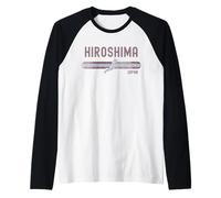 Hiroshima Japan | Vacation Travel Camiseta Manga Raglan