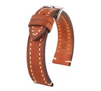 Hirsch Correa De Reloj Cuero Marrón, Ancho 20 Mm, Longitud L