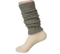 Hirsch Natur, Calentadores de piernas, 100% lana (kbT), gris, Talla única