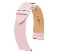Hirsch Pulsera Para Reloj Cashmere M 18 mm Cuero Rosa 03902123-2-18
