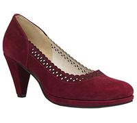 Hirschkogel Damen Pumps, Zapatos de Tacón Mujer, Bordo, 40 EU