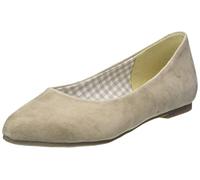 HIRSCHKOGEL Zapatos de Mujer, Bomba, Taupe, 35 EU