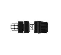 Hirschmann hembrilla aislada 4mm con tapÓn de bloqueo/negra (pki 10a)