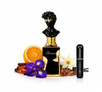 HIS CONFESSION Perfume Hombre 100ml Eau de Parfum - Fragancia Dulce y Elegante con Vainilla, Lavanda y Maderas - Larga Duración + Atomizador Drikanbest 5ml de Regalo