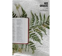 His grace is sufficient: Simple lined notebook | A5 | 100 pages | Christian inspirational gift for a woman or man | Christian journal