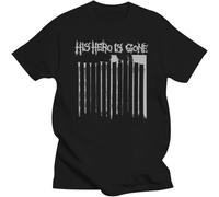 His Hero is Gone Crust Punk Band Men's T-Shirt Unisex tee Clothing Black 3XL