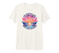 His Mercies Are New Every Morning Devotional Christian Faith Camiseta Premium