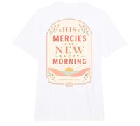 His Mercies Are New Every Morning Lamentations Verso Comfort Colors Adult Heavyweight T-Shirt
