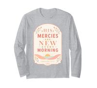 His Mercies Are New Every Morning Lamentations Verso Manga Larga