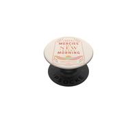 His Mercies Are New Every Morning Lamentations Verso PopSockets PopGrip Adhesivo