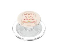 His Mercies Are New Every Morning Lamentations Verso PopSockets PopGrip para MagSafe