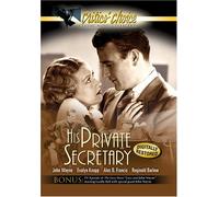 His Private Secretary [USA] [DVD]
