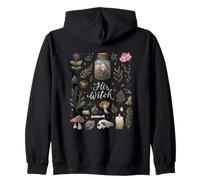 His Witch Her Warlock Pareja de brujería Magia Oculta Sudadera con Capucha