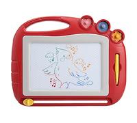 Hisdricus Pizarra magnetica Infantil con Sellos, 8,5 Pulgadas Pizarra Magica, Quadro magnetico crianca, pizarras de Dibujo magnética para niños a Partir de 2, 3, 4, 5, 6 años