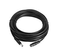 Hiseeu Cable de Extensión de Alimentación de 5,5 mm x 2,1 mm Para Adaptador de Corriente DC 12 V, Cable de Extensión de Alimentación Macho Hembra 20 AWG Para Cámaras de NVR Independiente/Cámara IP