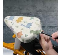 Hiseng Funda de Asiento de Bicicleta, 3D Dinosaurio (Dinosaurio 03)