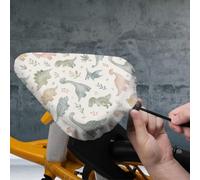 Hiseng Funda de Asiento de Bicicleta, 3D Dinosaurio (Dinosaurio 06)
