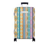 Hiseng Funda para Maletas, Luggage Cover Elástica Fundas Maletas de Viaje, 3D Maleta Cabina Protector Lavable y Reutilizable 18-32 Pulgadas Cubierta de Equipaje (Paisley,S)