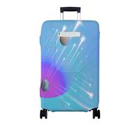 Hiseng Funda para Maletas, Luggage Cover Elástica Fundas Maletas de Viaje, Maleta Cabina Protector Lavable y Reutilizable 18-32 Pulgadas Cubierta de Equipaje (Espace,M)