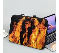 Hiseng Funda Portatil Impermeable, Llama 3D Funda Portatil 10-17 Pulgadas Funda se Adapta Funda Protectora Maletin Portatil (10",Llama Amarilla)