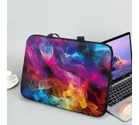 Hiseng Funda Portatil Impermeable, Llama 3D Funda Portatil 10-17 Pulgadas Funda se Adapta Funda Protectora Maletin Portatil (10",Rosa Morado)