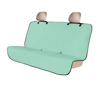 Hiseng Fundas de Asiento de Coche Felpa de Microfibra (Verde,Traseros)