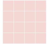 Hiseng Hiser Rectángulo Adhesivos Decorativos Azulejos Pegatinas para Baldosas del Baño, Mármol 3D Mosaico Estilo Cocina Resistente al Agua Pegatina de Pared, 10x10cm (Rosa,10Piezas)