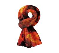 Hiseng Regalo Mujer Pañuelos Mujer, Llama 3D Bufanda de Felpa Invierno Otoño Fulares Moda Chales Comodidades Caliente Suave Accesorios Fular Mujer Outdoor Viaje (175x45cm,Tie-dye)